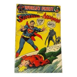 1971 Superman and Aquaman Comic Book